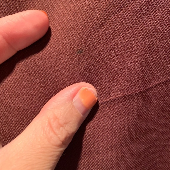 14th & Union Straight Leg Pull On Pants Medium Burgundy NWT - Picture 7 of 7